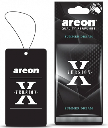 Ароматизатор подвесной картонный AREON X-VERSION Summer Dreams